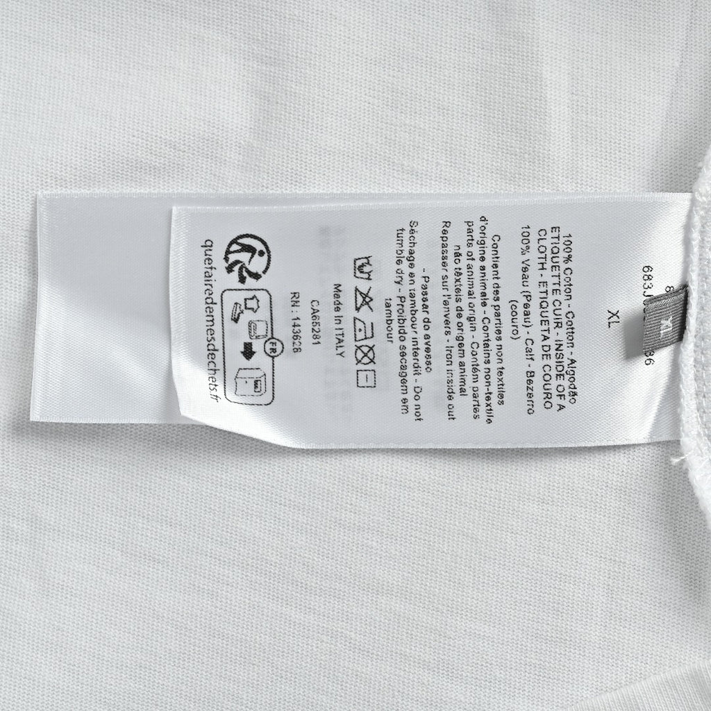 Dior Pocket Leather Label Short-Sleeve T-Shirt
