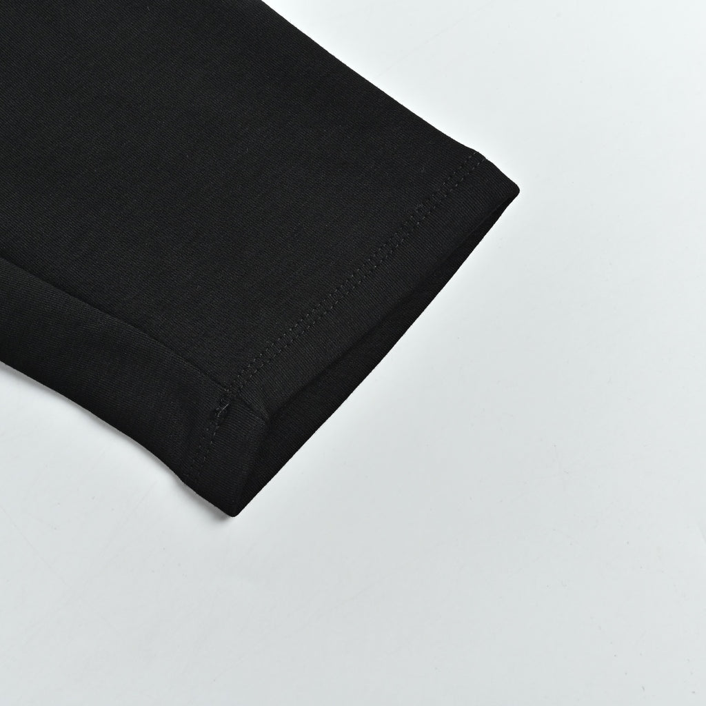 Descente Training Men's SOLOTEX Long-Sleeve Half-Zip Slim-Fit Thermal Knit Top Black