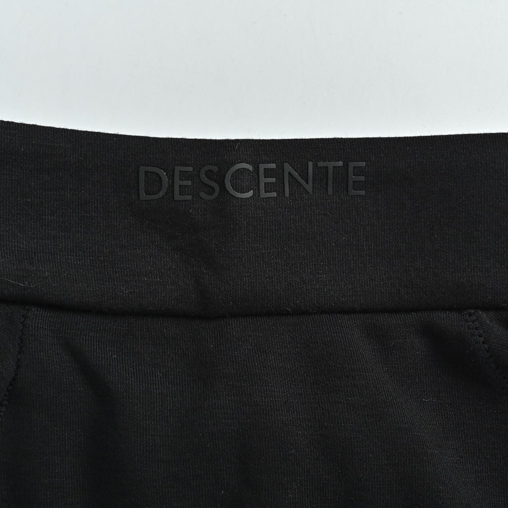 Descente Training Men's SOLOTEX Long-Sleeve Half-Zip Slim-Fit Thermal Knit Top Black