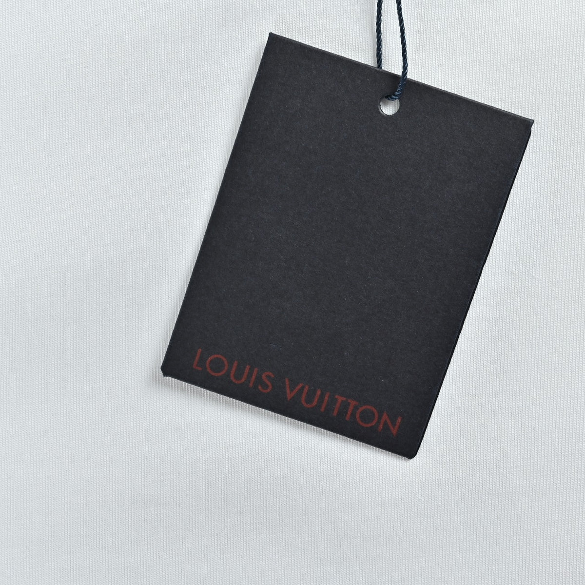 Louis Vuitton Four-Leaf Clover Logo Graffiti Hand-Painted Long-Sleeve T-Shirt White