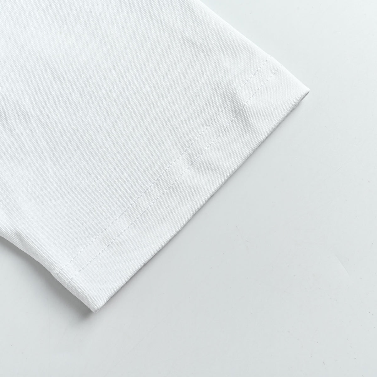 Louis Vuitton 26SS Wave-Pattern Colorblock Monogram Embroidered Letter Logo Long-Sleeve T-Shirt White