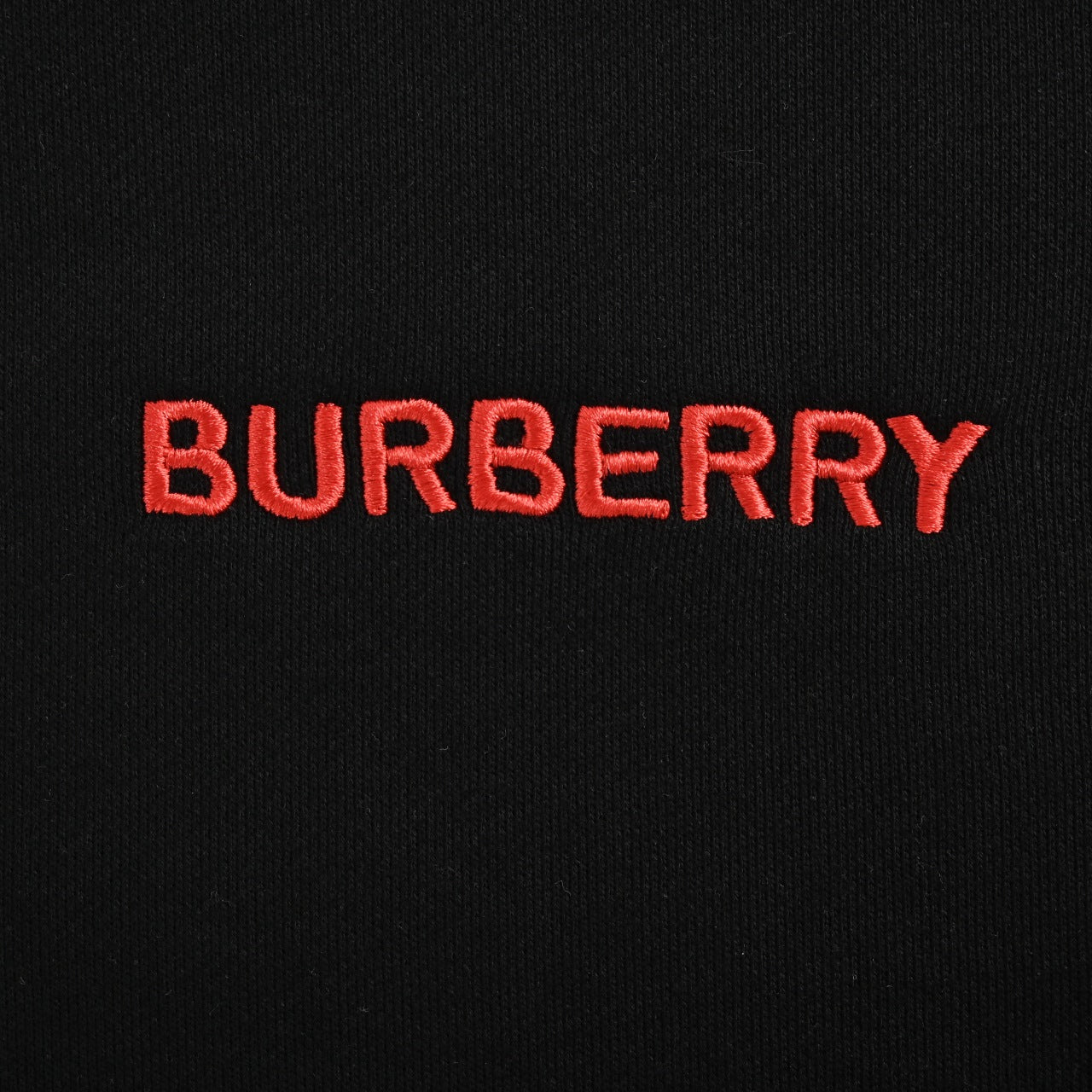 Burberry Micro-Logo Tartan-Spliced Cotton Crew-Neck Sweatshirt Black