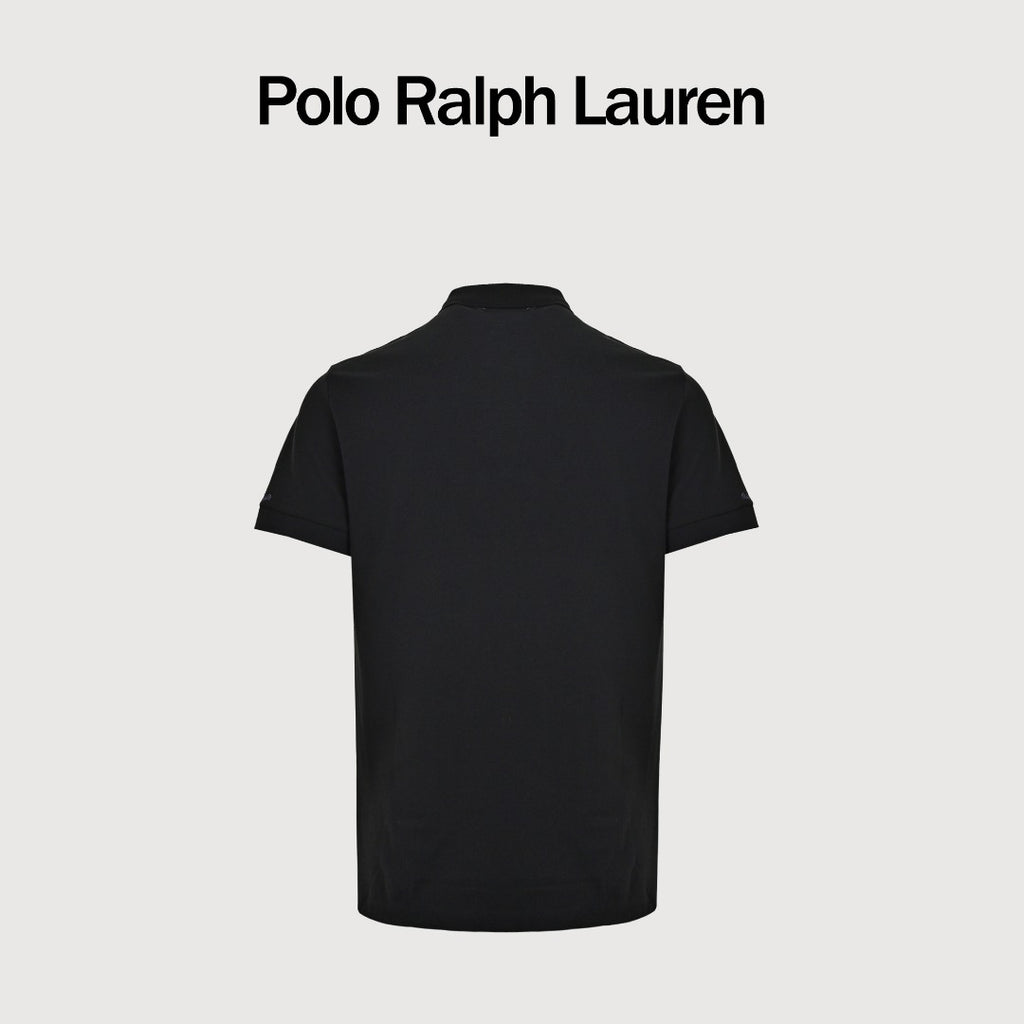 Ralph Lauren Purple Label Polo Pony Short-Sleeve Polo Shirt Black