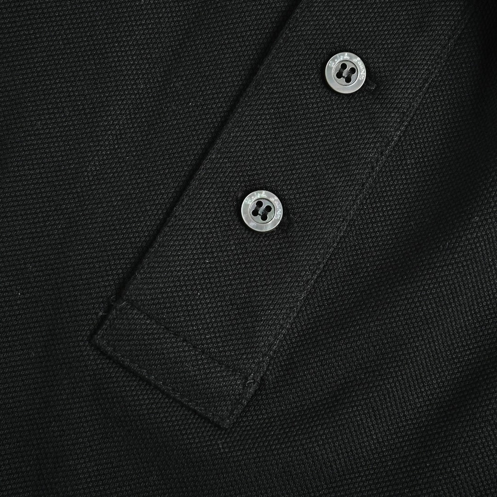 Ralph Lauren Purple Label Polo Pony Short-Sleeve Polo Shirt Black