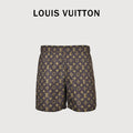Louis Vuitton LV Monogram Allover-Print Shorts Brown