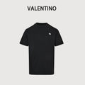 Valentino Embroidered Badge Short-Sleeve T-Shirt White