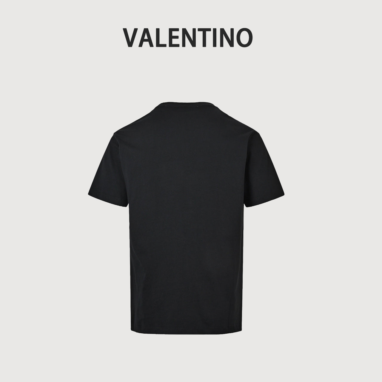 Valentino Embroidered Badge Short-Sleeve T-Shirt White