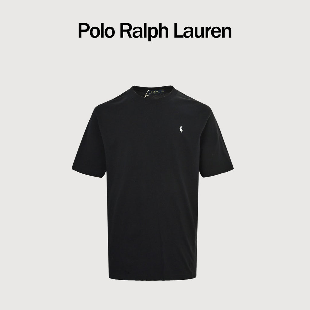 Ralph Lauren 26SS Polo Pony Classic Embroidered Short-Sleeve T-Shirt Black