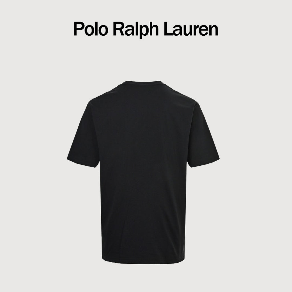 Ralph Lauren 26SS Polo Pony Classic Embroidered Short-Sleeve T-Shirt Black