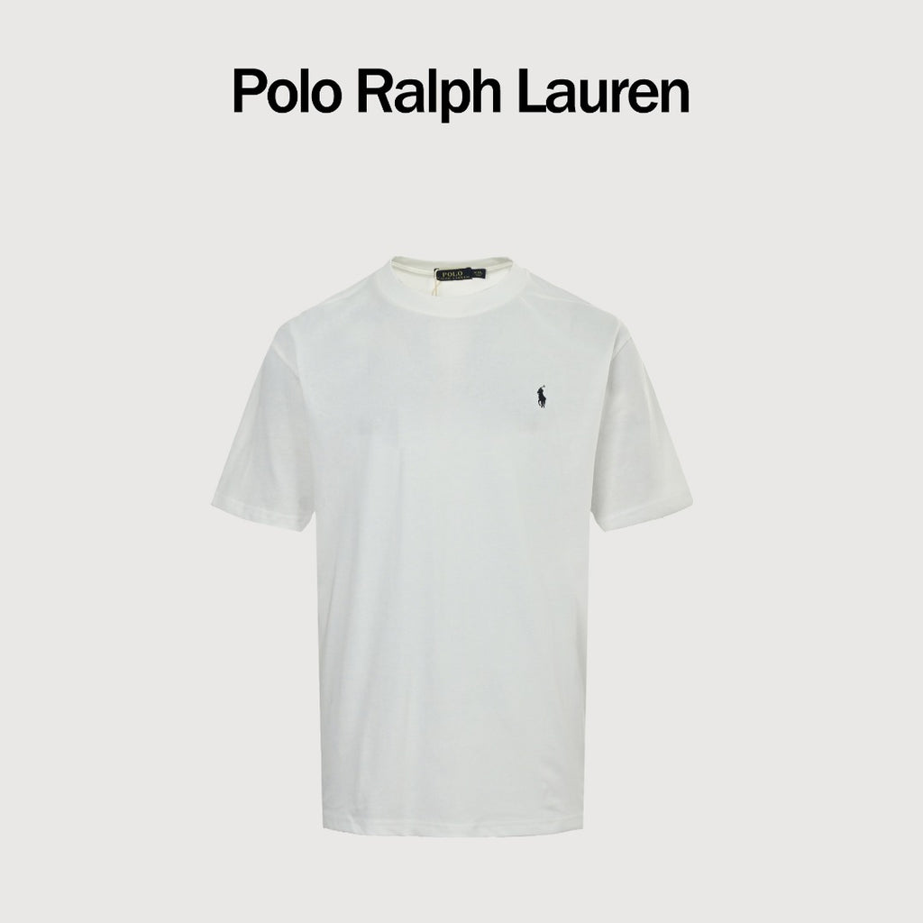 Ralph Lauren 26SS Polo Pony Classic Embroidered Short-Sleeve T-Shirt White