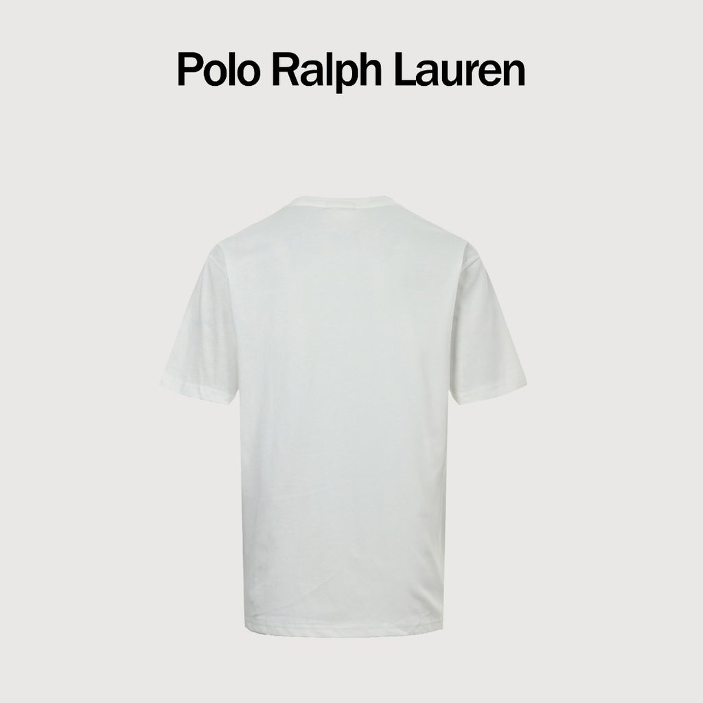 Ralph Lauren 26SS Polo Pony Classic Embroidered Short-Sleeve T-Shirt White