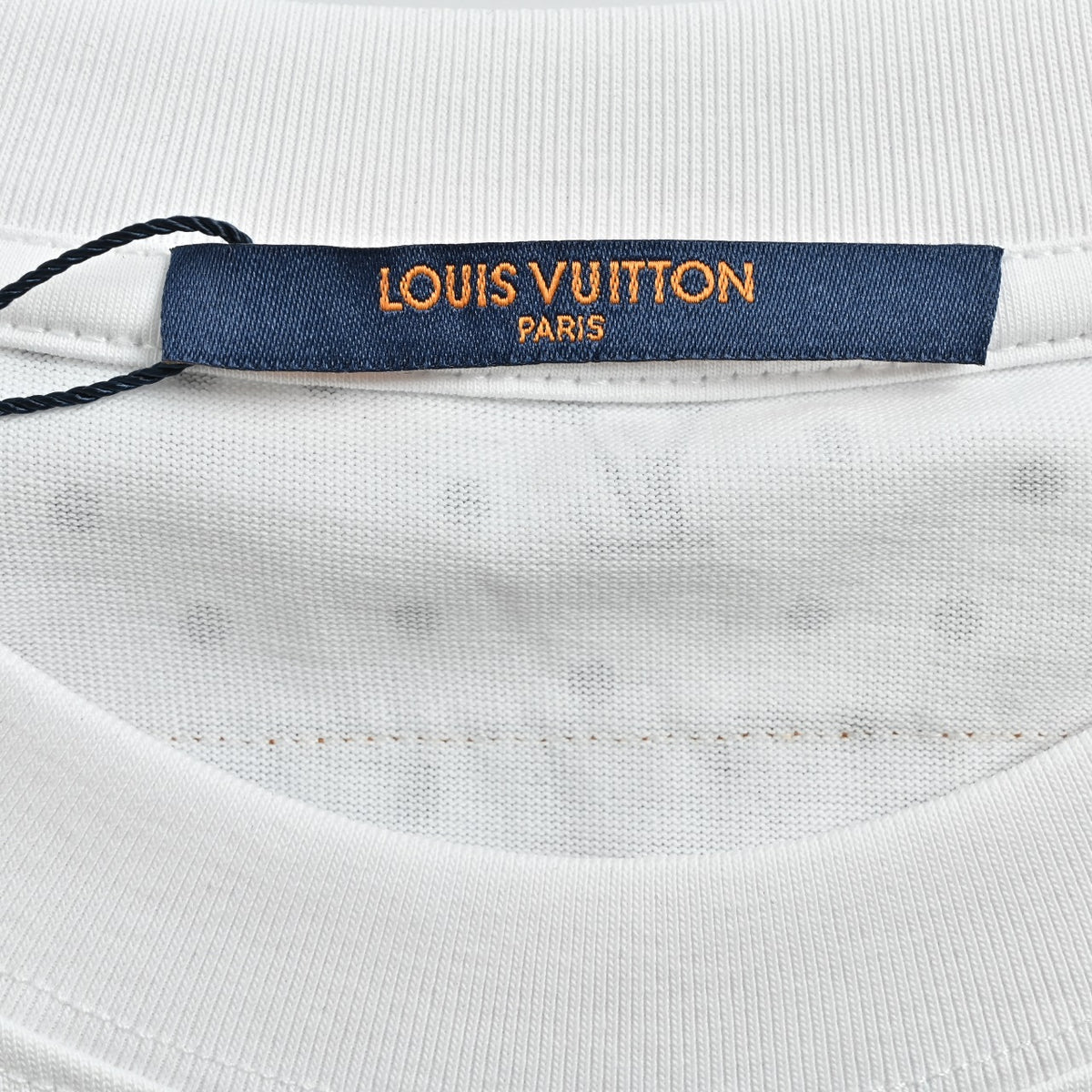 Louis Vuitton LV Starfield Gradient Monogram Allover-Print Short-Sleeve T-Shirt White