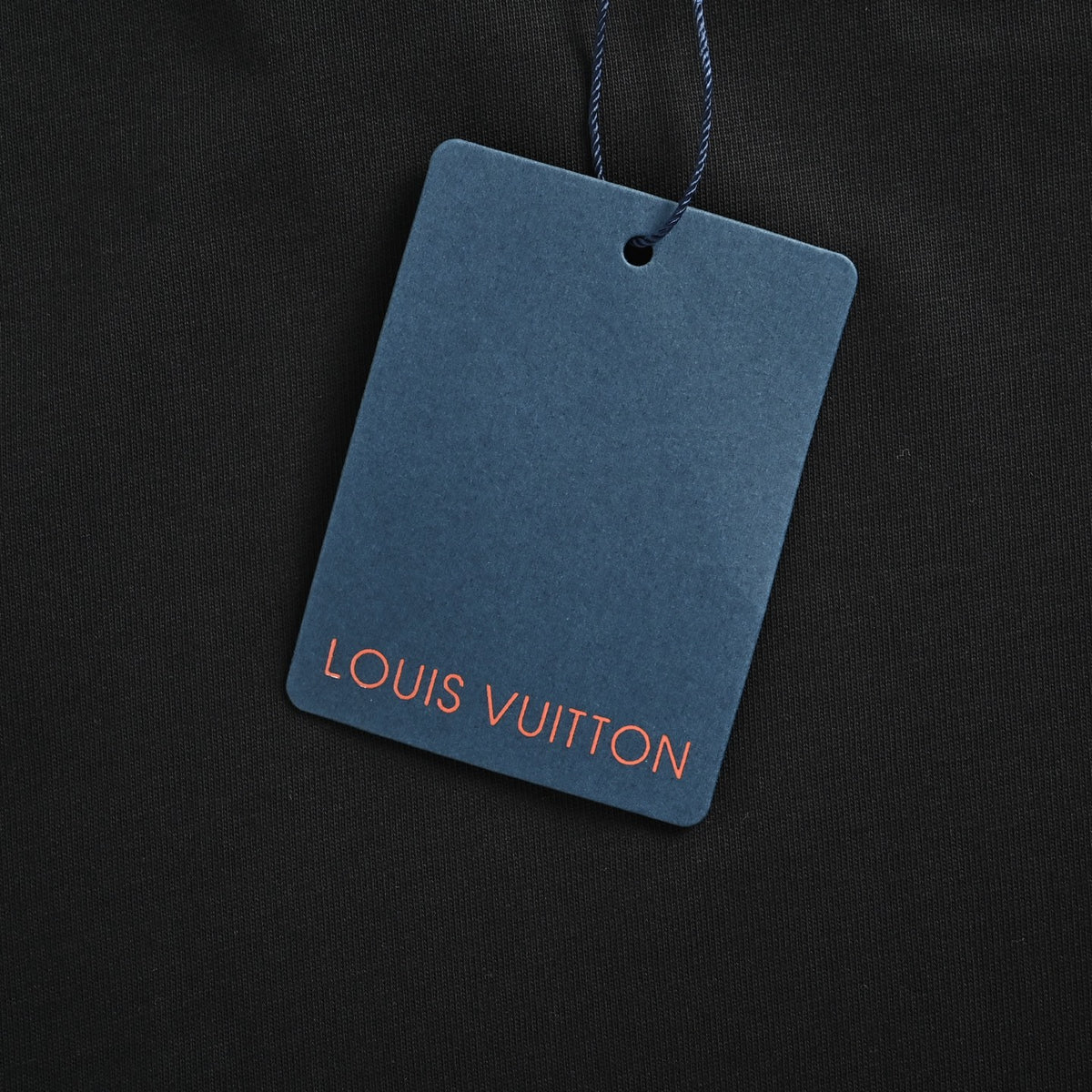 Louis Vuitton 26SS LV Gesture Letter Rubber-Print Short-Sleeve T-Shirt Black