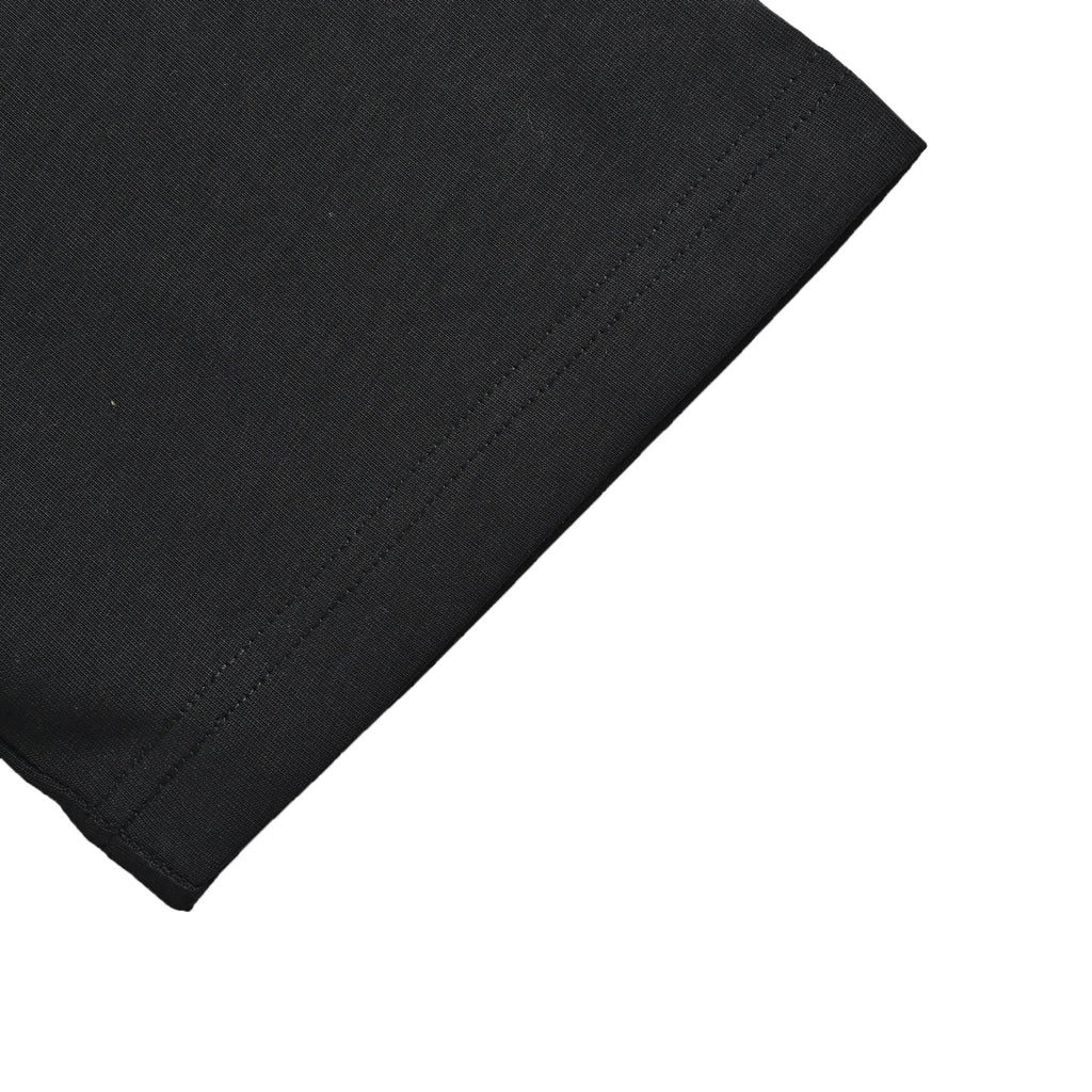 Louis Vuitton 26SS LV Gesture Letter Rubber-Print Short-Sleeve T-Shirt Black