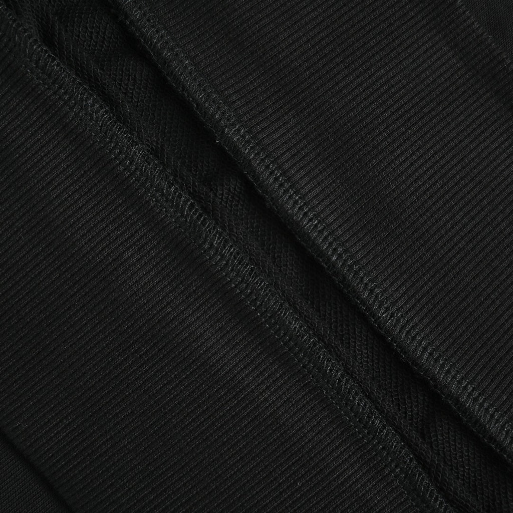 Louis Vuitton LV Embossed Letter Hooded Sweatshirt Black