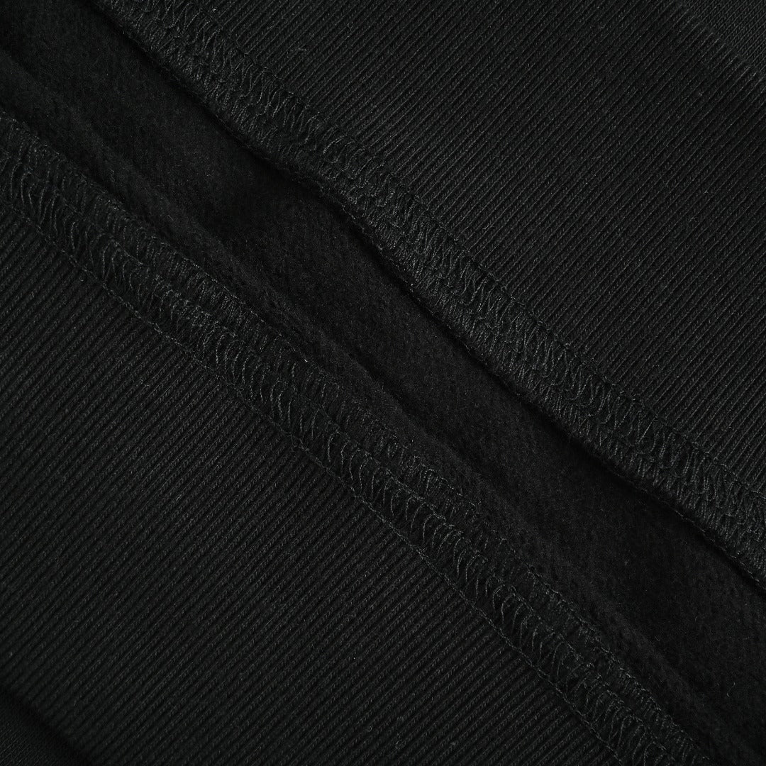 Louis Vuitton LV Classic Monogram Patchwork Pocket Crew-Neck Sweatshirt Black
