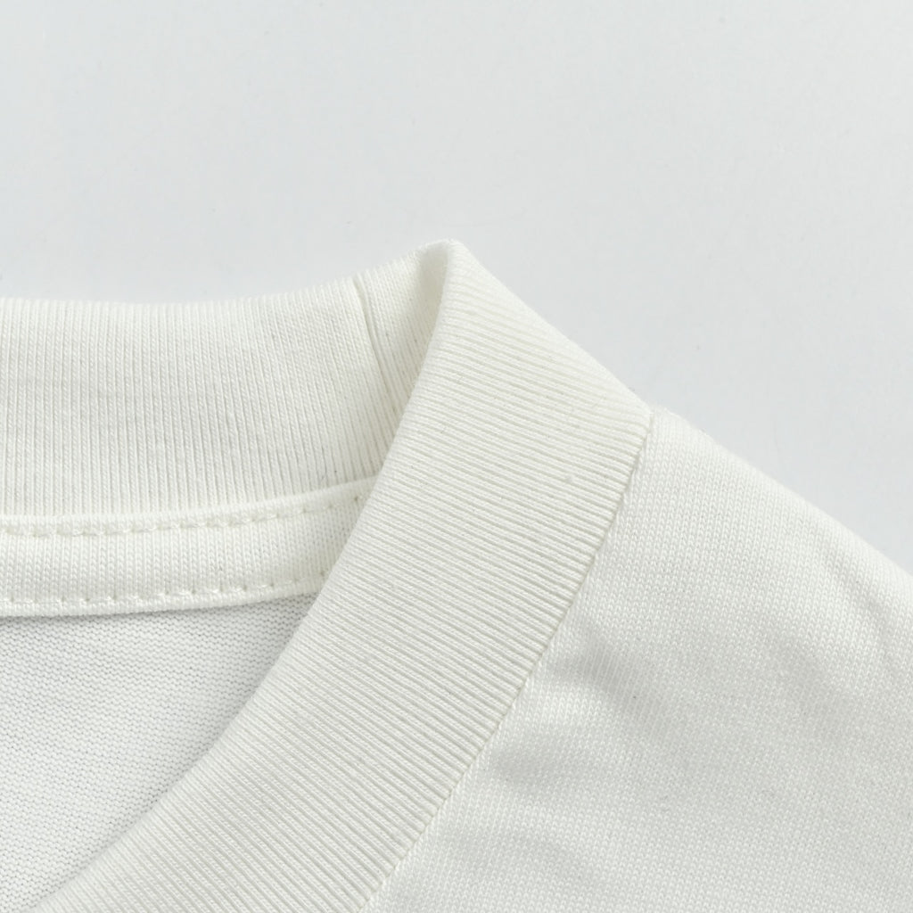 Louis Vuitton LV Gradient Monogram Embroidered Mirrored-Script Short-Sleeve T-Shirt White