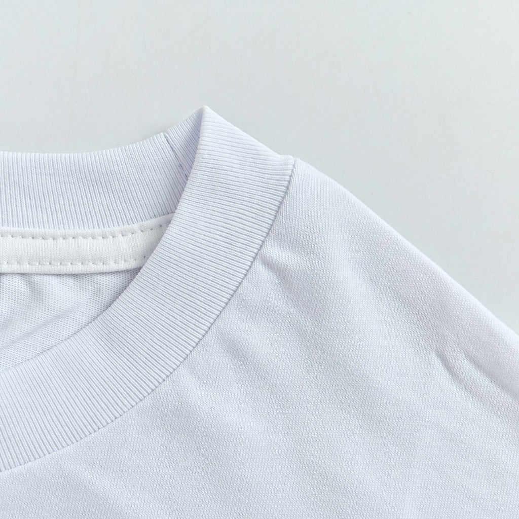 Louis Vuitton LV Denim-Fabric Letter Logo Short-Sleeve T-Shirt Ice Blue