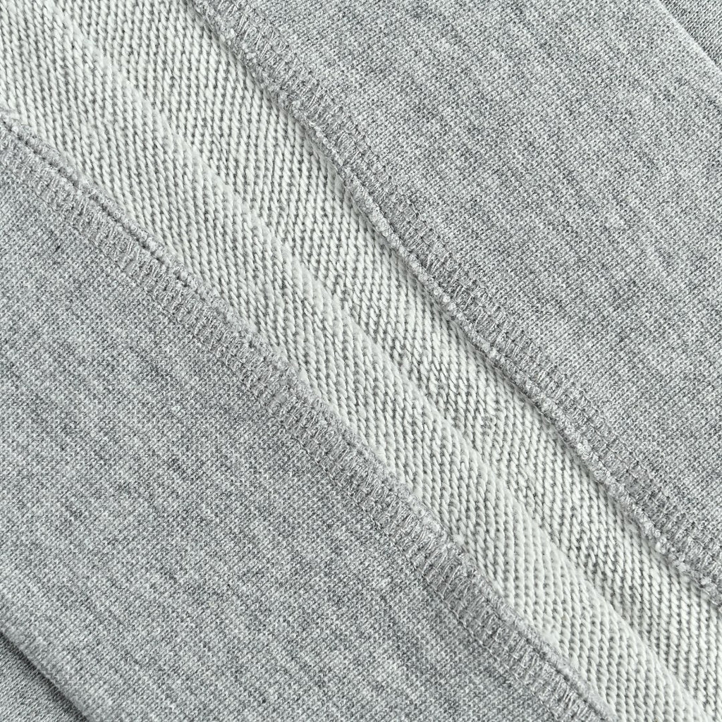 Louis Vuitton 26FW LV Marque Déposée Embroidered Crew-Neck Sweatshirt Grey Marl