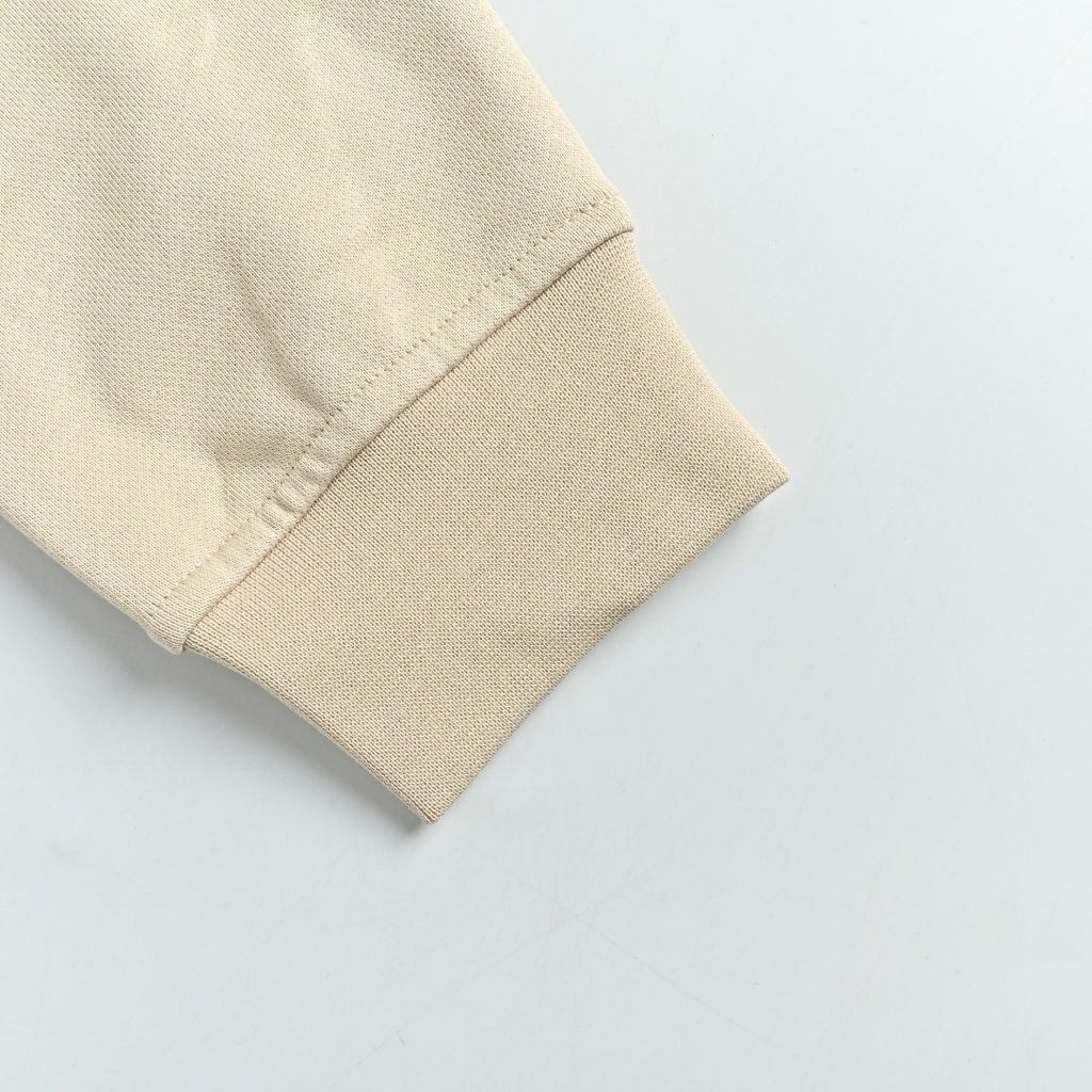 Louis Vuitton 26FW LV Marque Déposée Embroidered Crew-Neck Sweatshirt Cream
