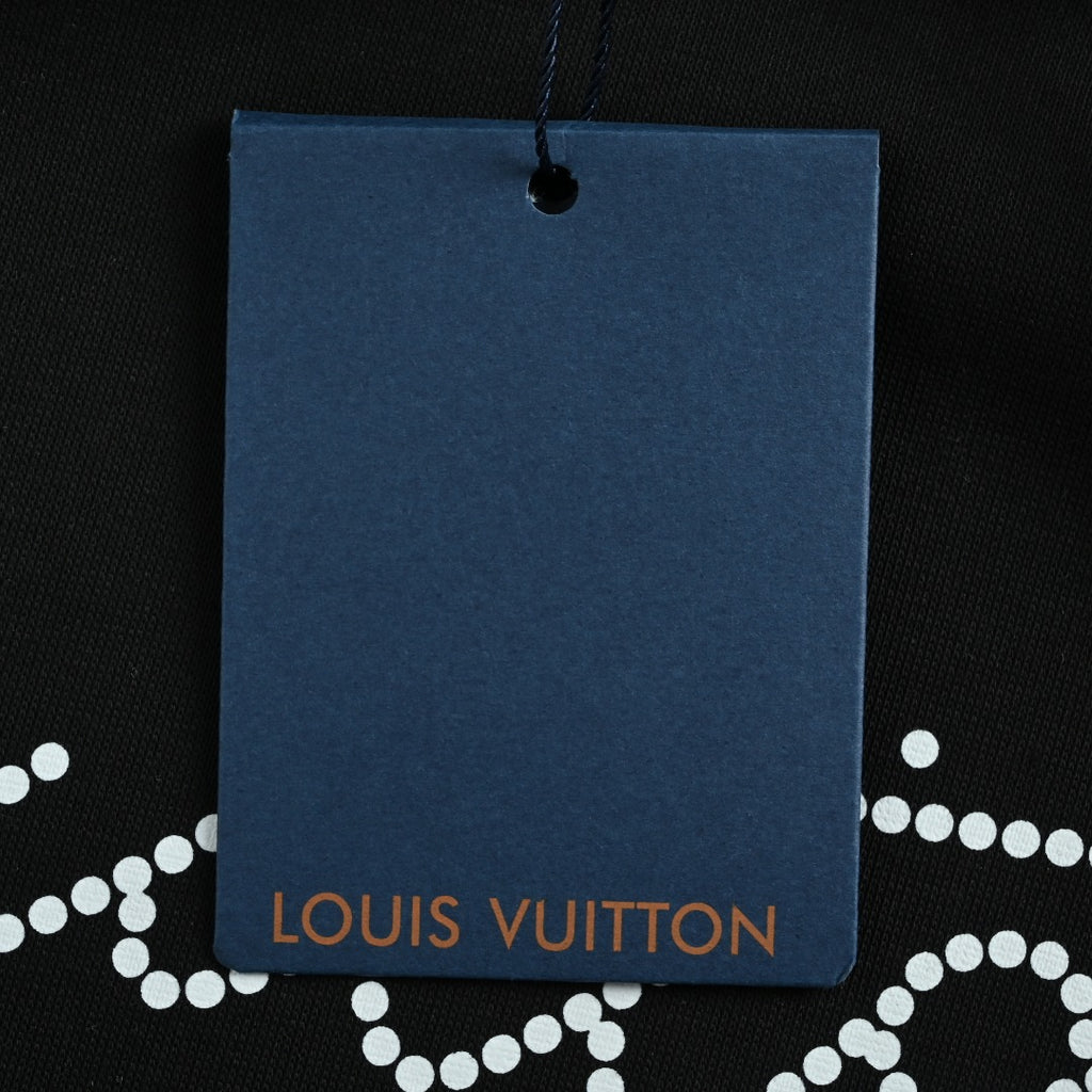 Louis Vuitton LV Beaded Script Embroidery Pullover Hoodie