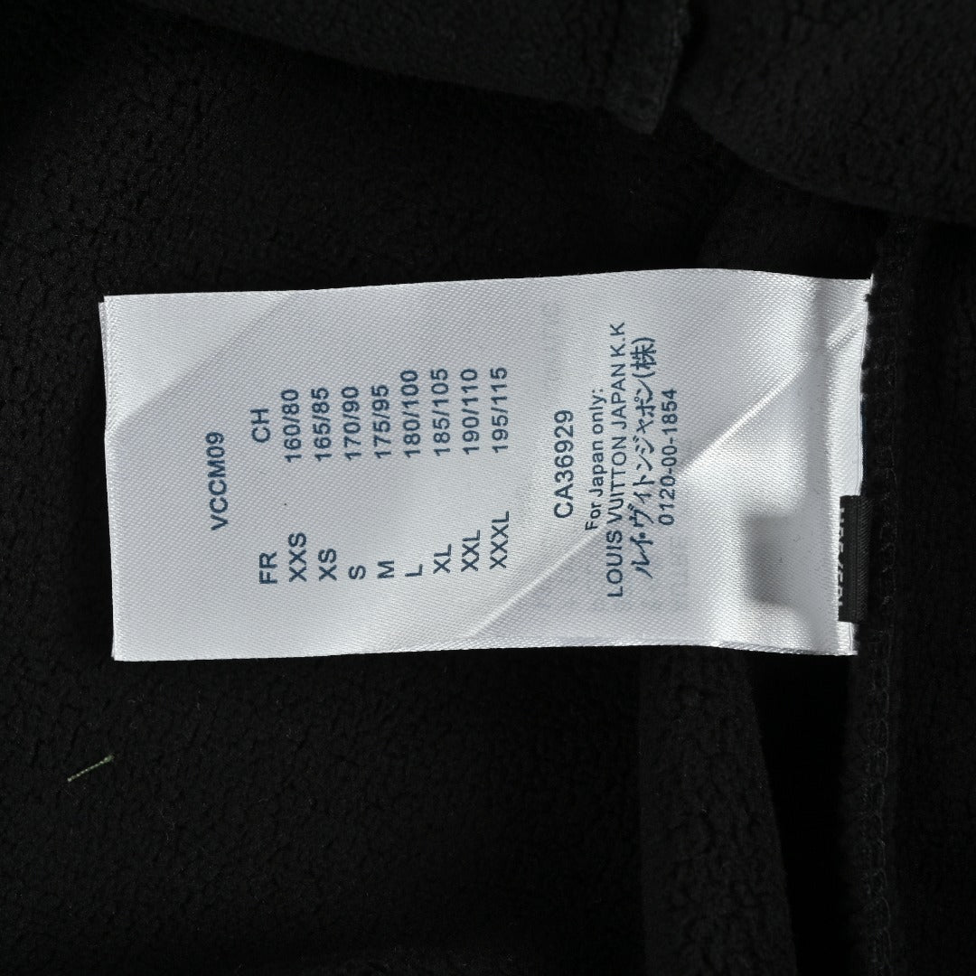 Louis Vuitton LV Beaded Script Embroidery Pullover Hoodie