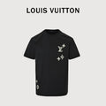 Louis Vuitton LV 26SS Ghost Monogram Print Short-Sleeve T-Shirt Black