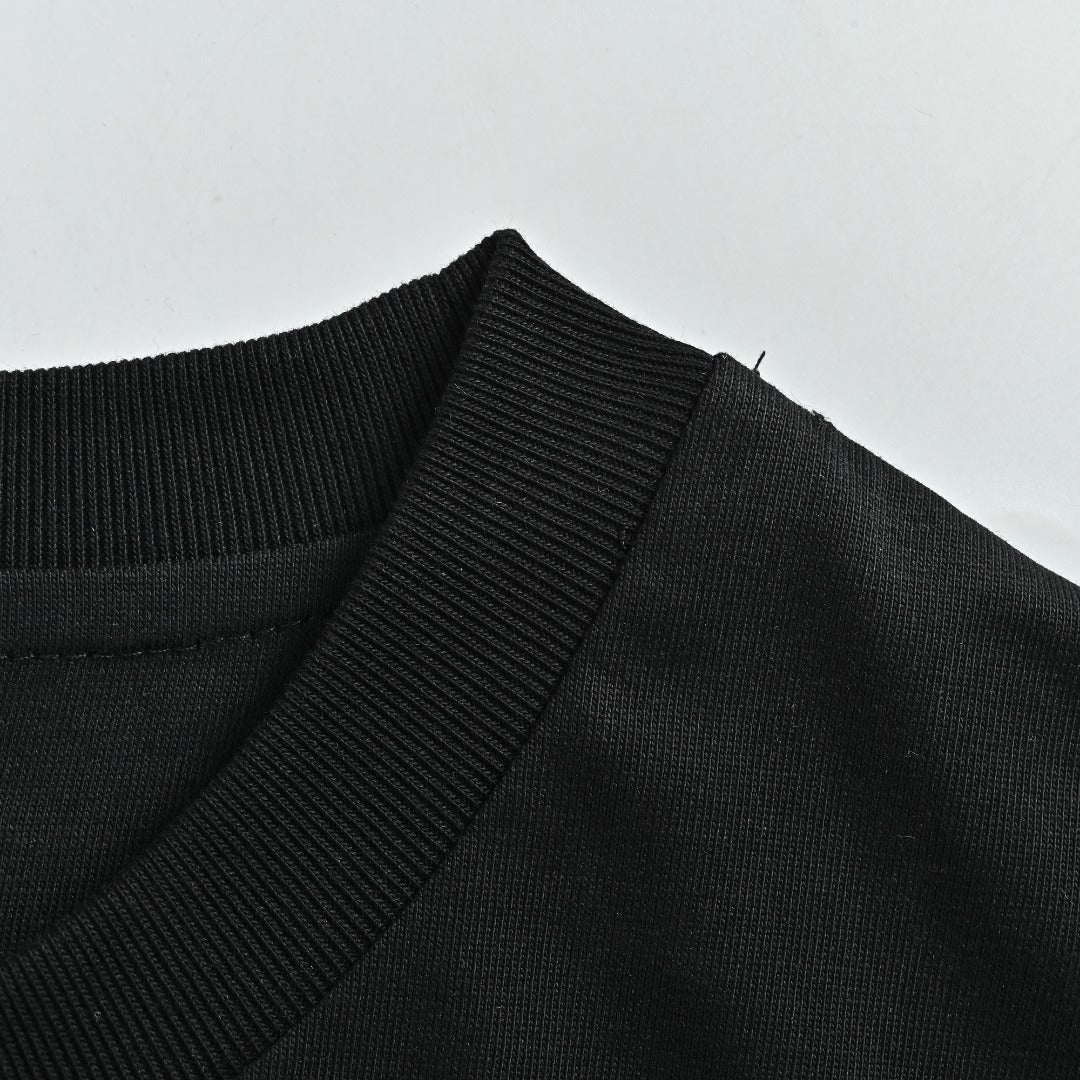 Louis Vuitton LV 26SS Ghost Monogram Print Short-Sleeve T-Shirt Black