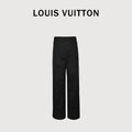 Louis Vuitton LV Embossed Texture Wide-Leg Cargo Pants