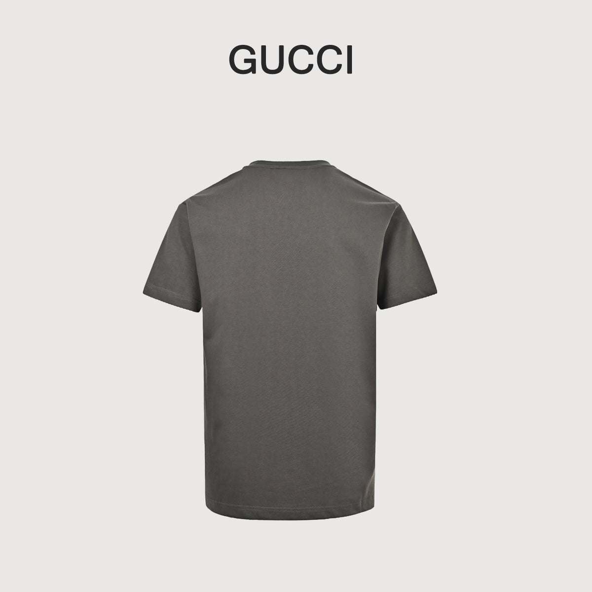 Gucci 26SS Distressed Block Logo Print Short-Sleeve T-Shirt