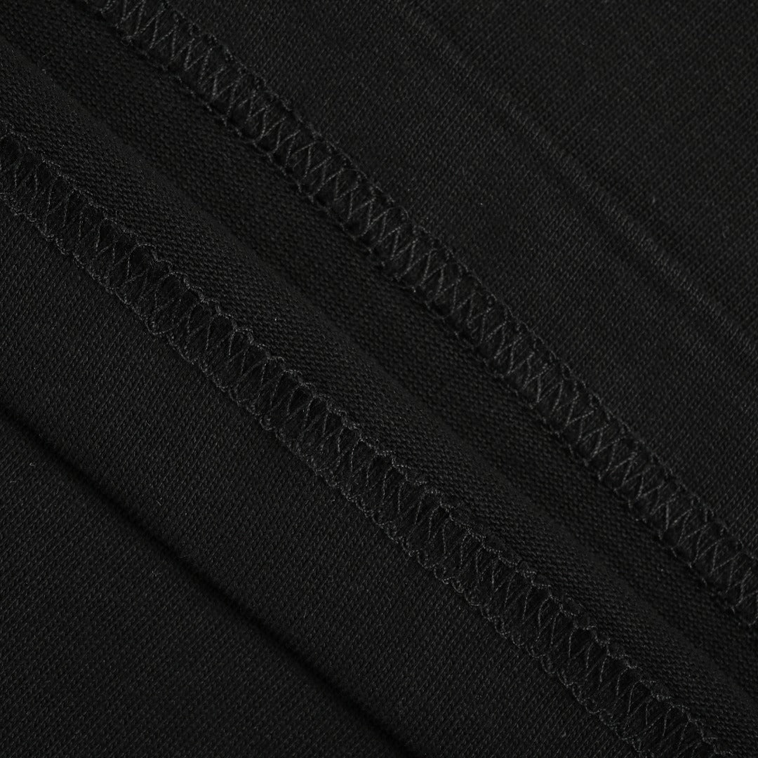 Gucci Cracked Grid GG Logo Print Short-Sleeve T-Shirt Black