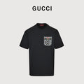 Gucci 26SS Horsebit Faux Pocket Short-Sleeve T-Shirt Black