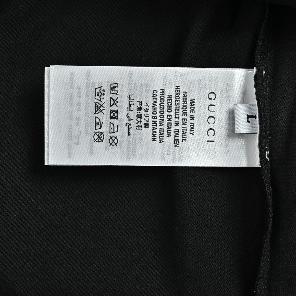 Gucci 26SS Horsebit Faux Pocket Short-Sleeve T-Shirt Black