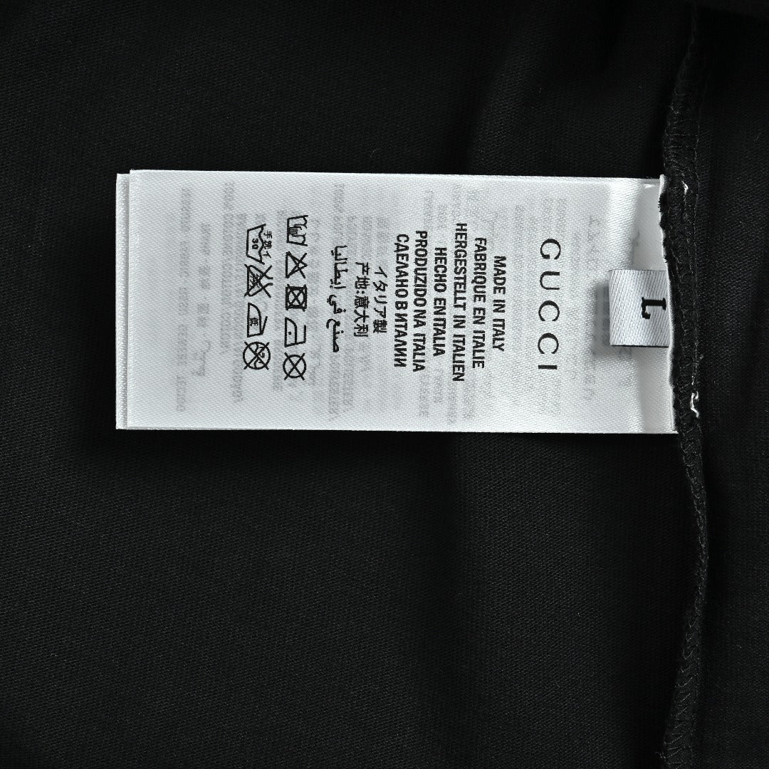Gucci 26SS Horsebit Faux Pocket Short-Sleeve T-Shirt Black