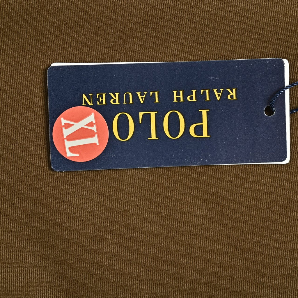 Ralph Lauren Vintage Polo Pony Full-Zip Harrington Jacket Olive Brown