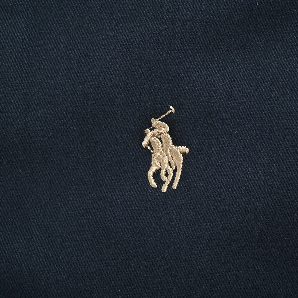Ralph Lauren Vintage Polo Pony Full-Zip Harrington Jacket Navy