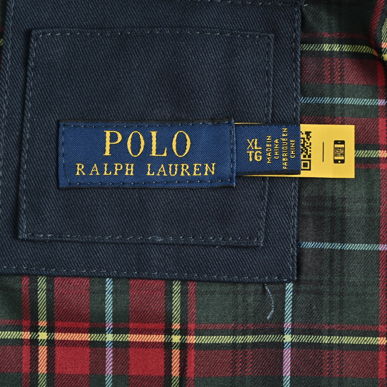 Ralph Lauren Vintage Polo Pony Full-Zip Harrington Jacket Navy