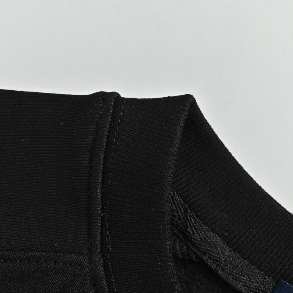 Louis Vuitton LV Monogram Pocket Crewneck Sweatshirt — Black