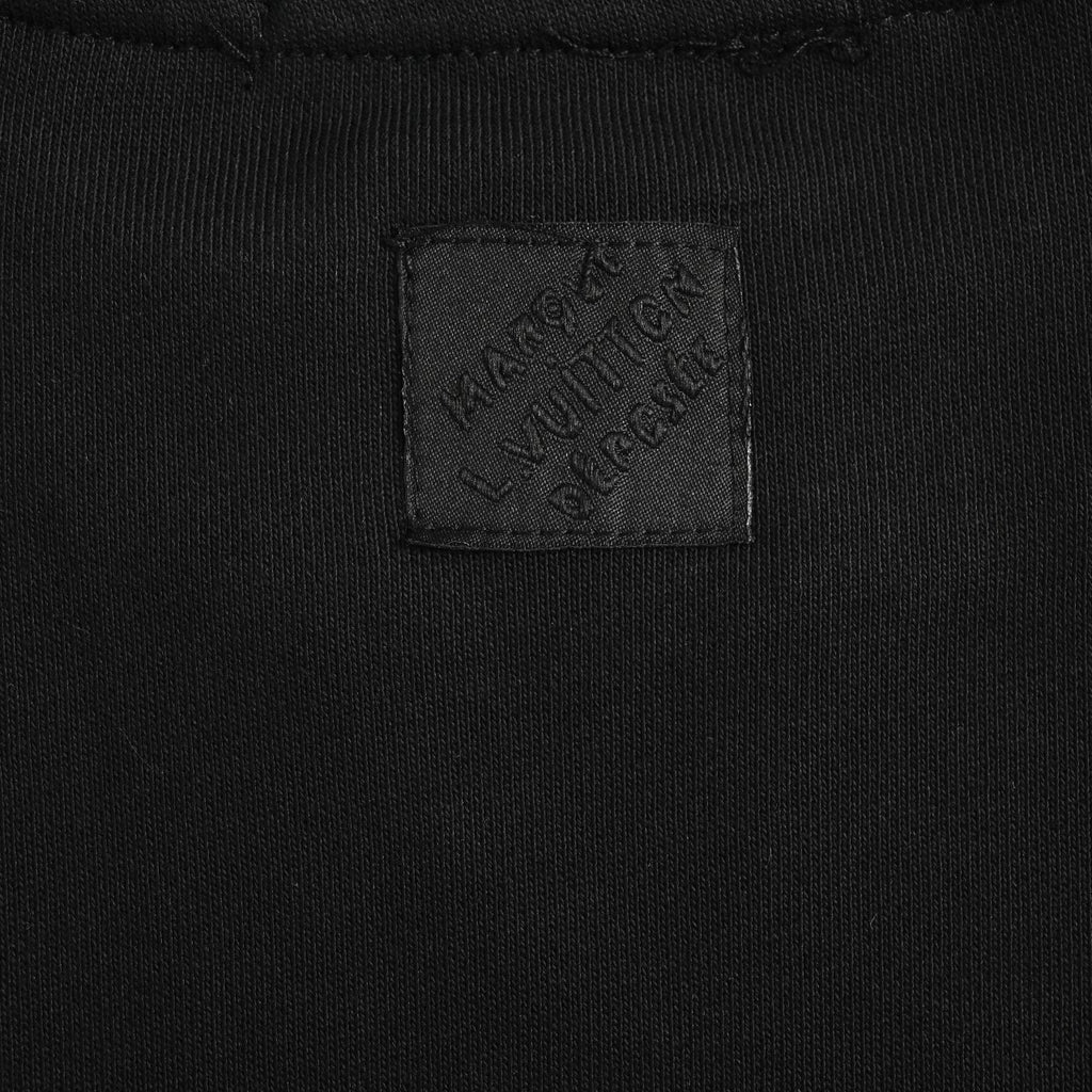 Louis Vuitton LV Monogram Pocket Crewneck Sweatshirt — Black