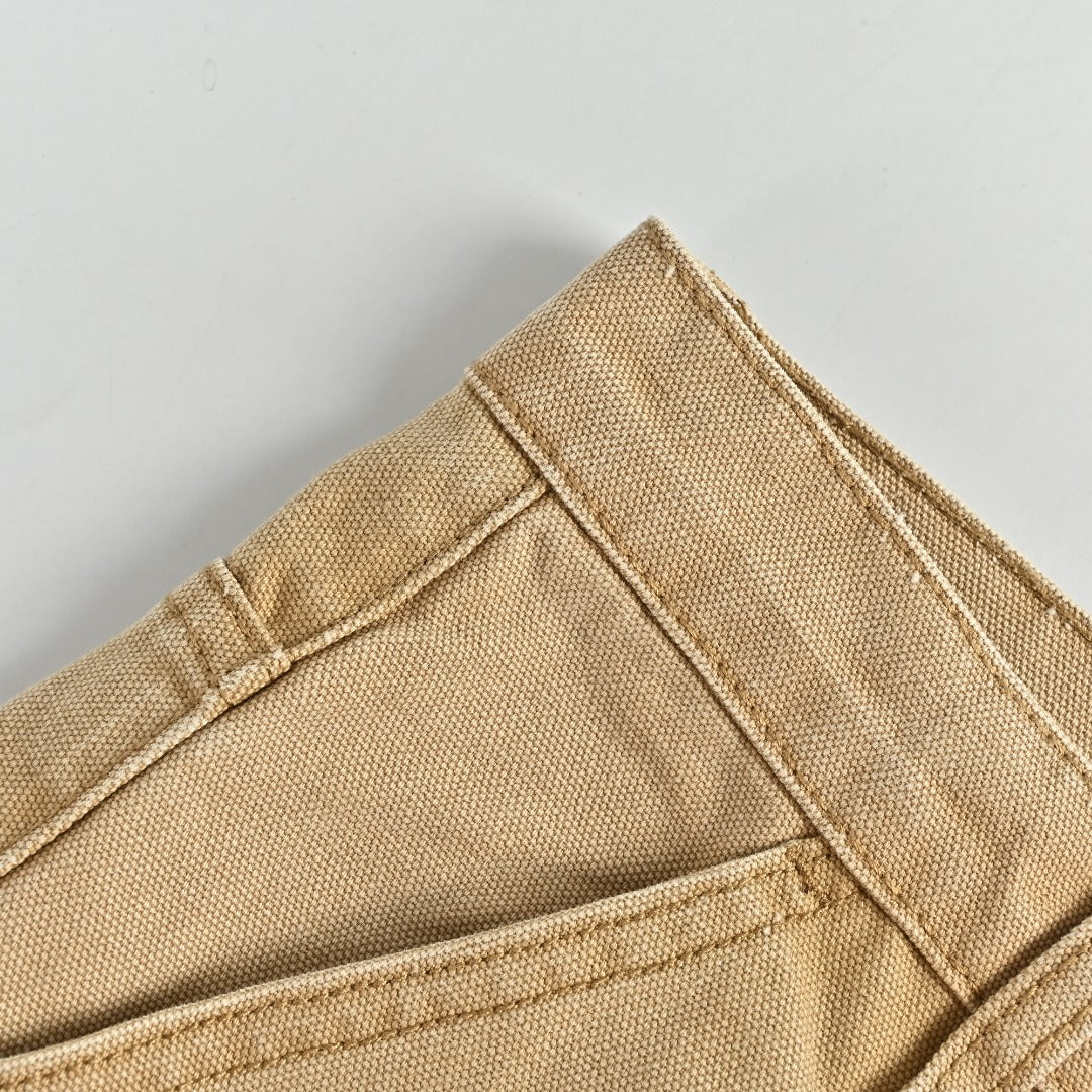 Louis Vuitton LV Ink Splash Graffiti Suit Denim Trousers — Khaki