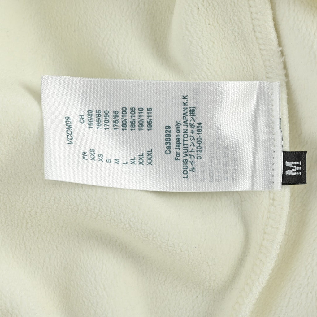 Louis Vuitton LV 25FW 1878 Cuff Crewneck Sweatshirt — White