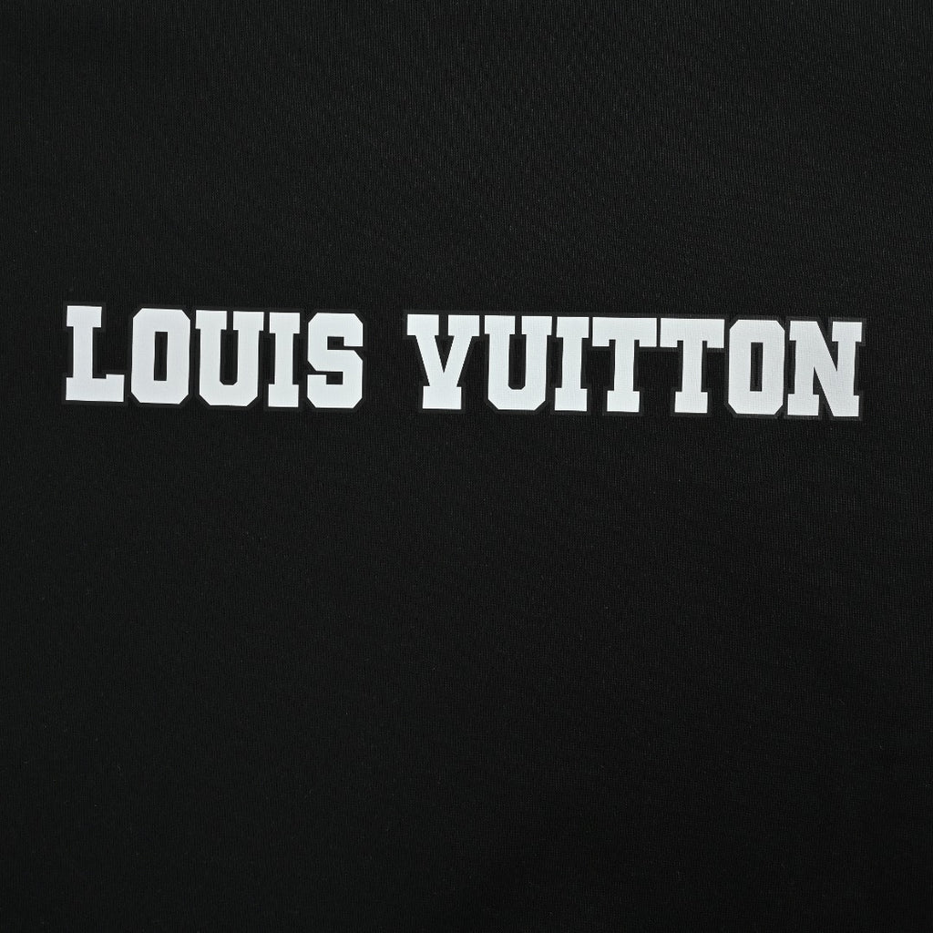 Louis Vuitton LV 25FW 1878 Cuff Crewneck Sweatshirt — Black