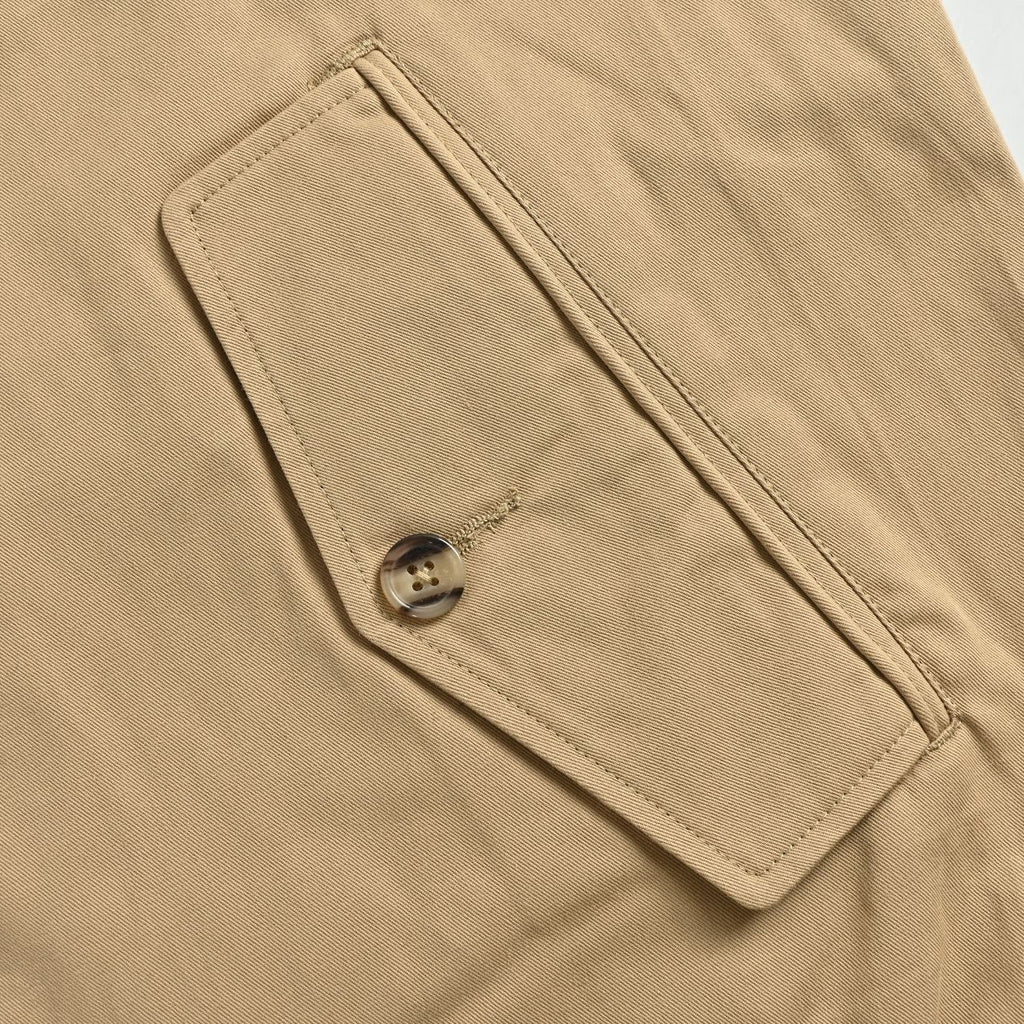 Ralph Lauren Polo Pony Vintage Harrington Zip Jacket — Khaki