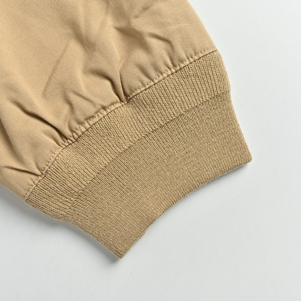 Ralph Lauren Polo Pony Vintage Harrington Zip Jacket — Khaki