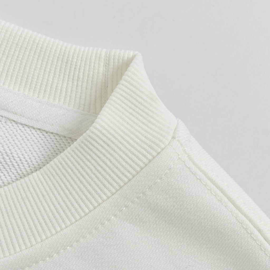 Louis Vuitton LV 25FW Neckline Signature Script Crewneck Sweatshirt — Black