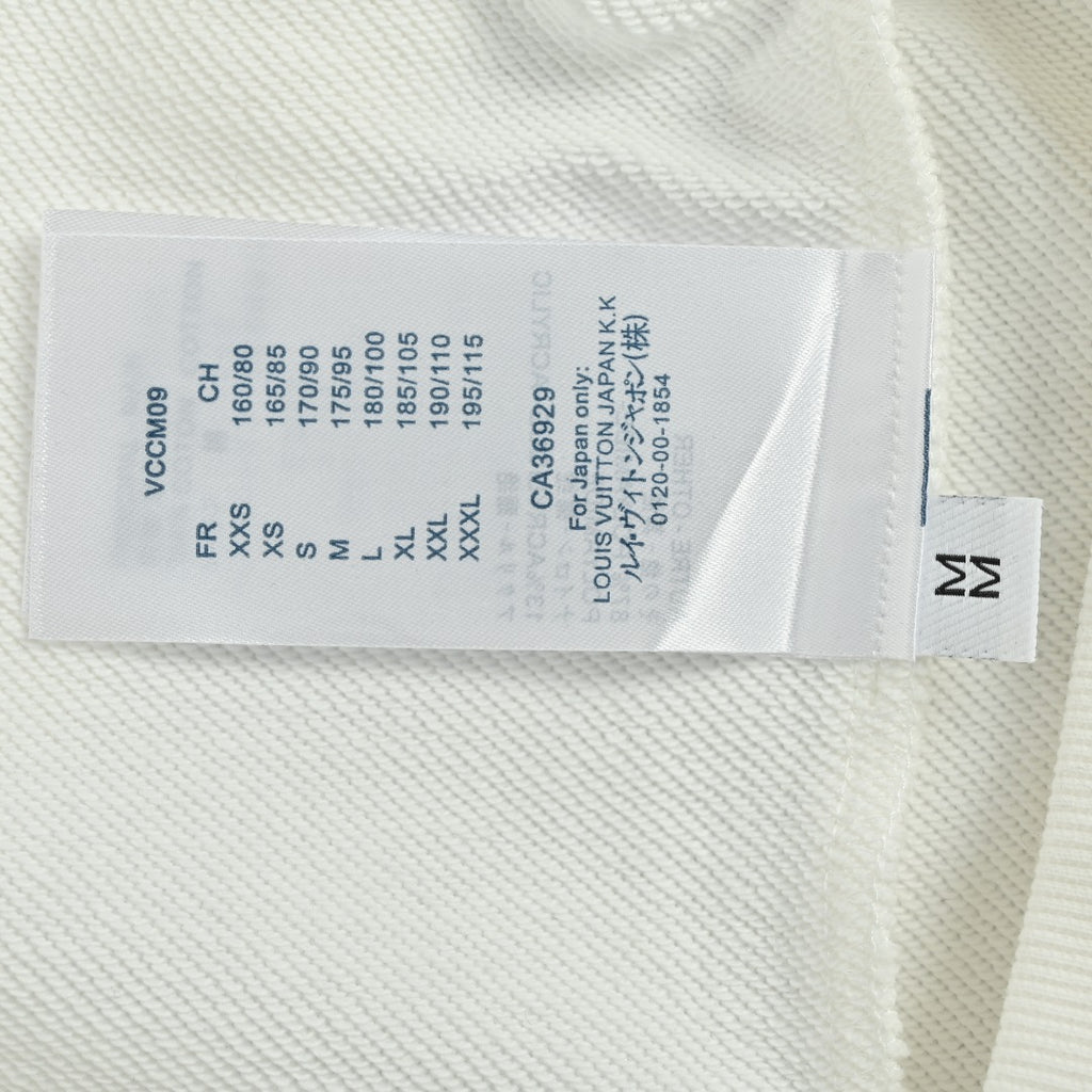 Louis Vuitton LV 25FW Neckline Signature Script Crewneck Sweatshirt — Black