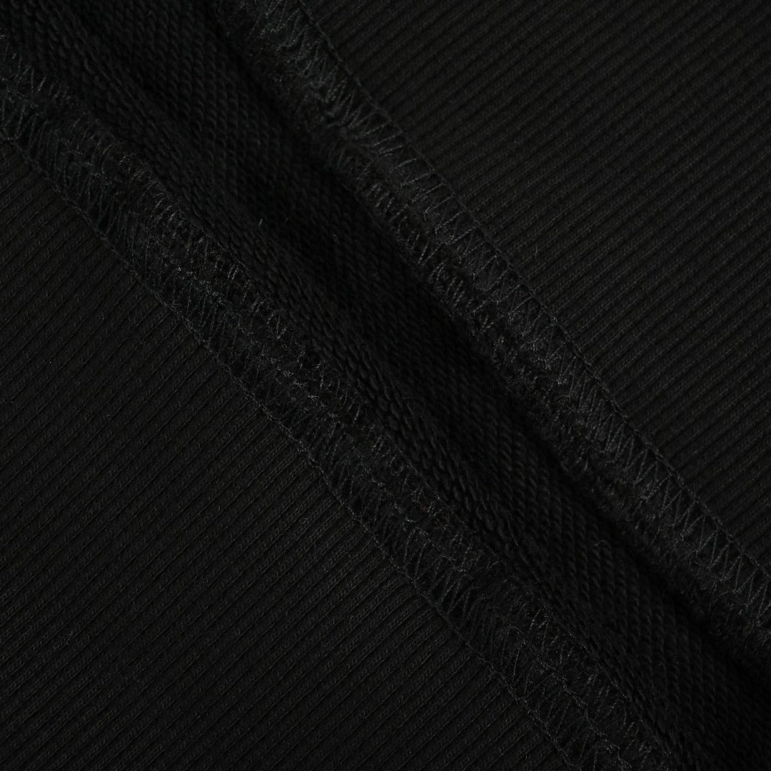 Louis Vuitton LV 25FW Neckline Signature Script Crewneck Sweatshirt — Black