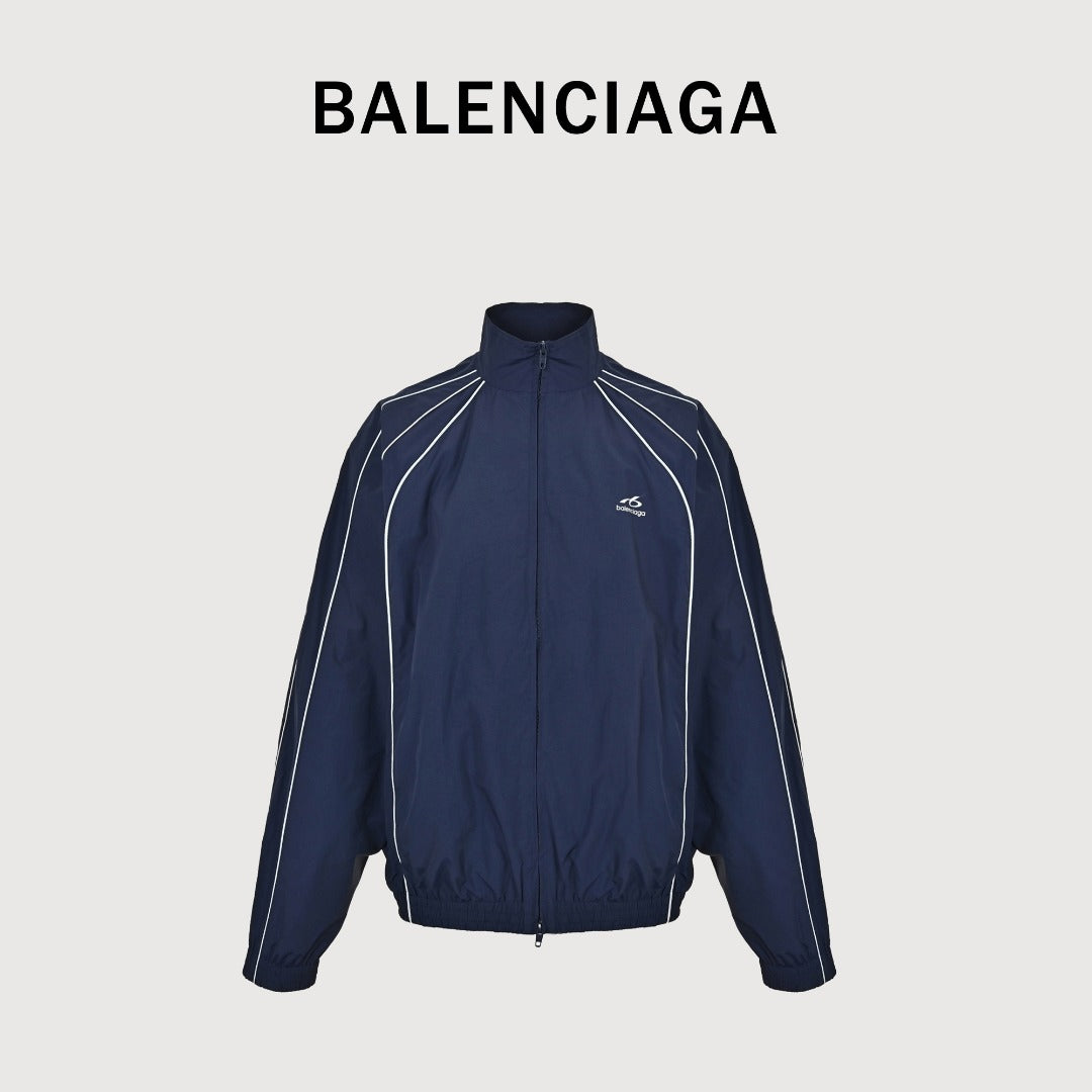 Balenciaga BODIES Series 6B Track Jacket — Navy