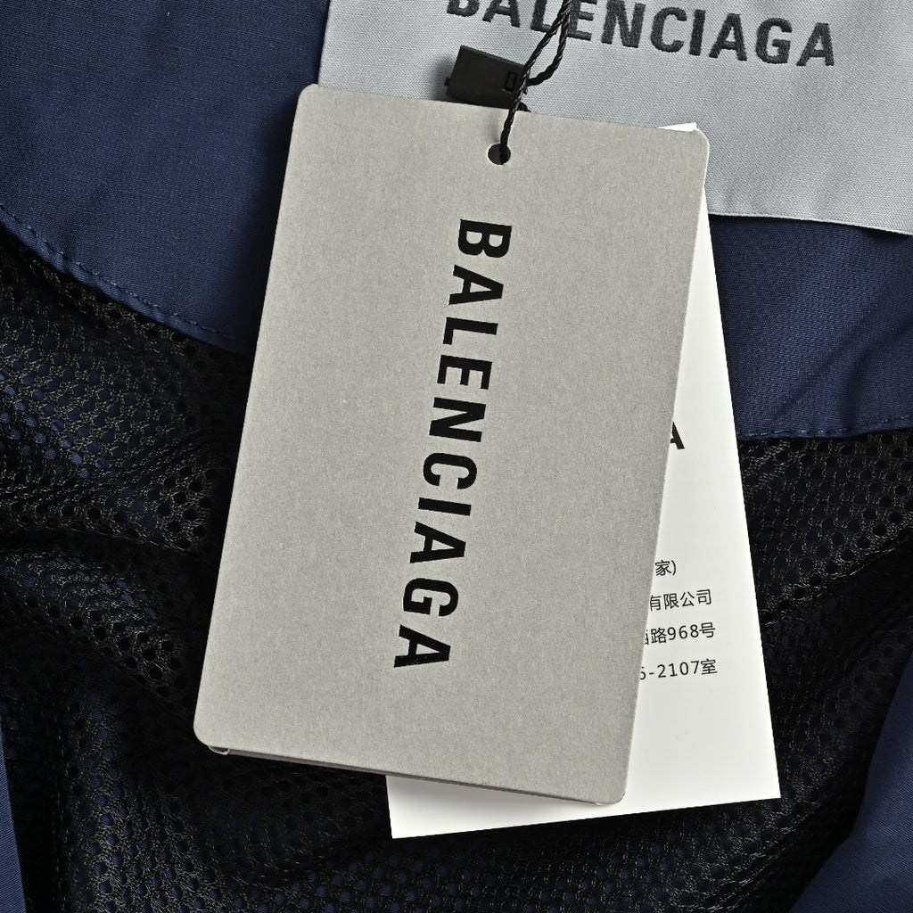 Balenciaga BODIES Series 6B Track Jacket — Navy