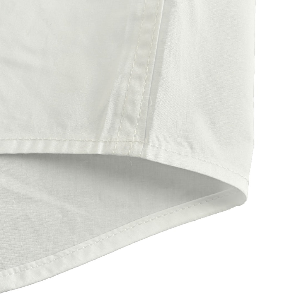 Louis Vuitton 25SS Heat-Press LV Letter Logo Long-Sleeve Shirt — White